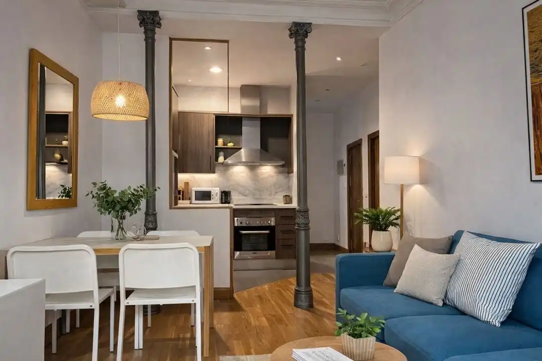 Sala de estar de Piso en venta en Madrid con Aire acondicionado, Calefacción y Amueblado