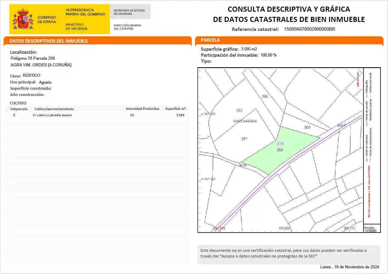 Terreny residencial en venda a Casal, imagen 4