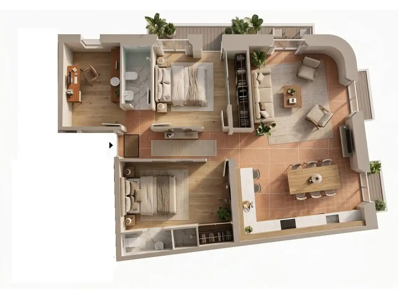 Appartamento con terrazza in vendita a Calle Carabassa, imagen 105