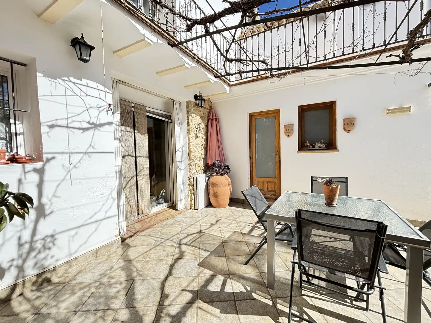 Terraza de Finca rústica en venta en La Vall de Gallinera con Terraza