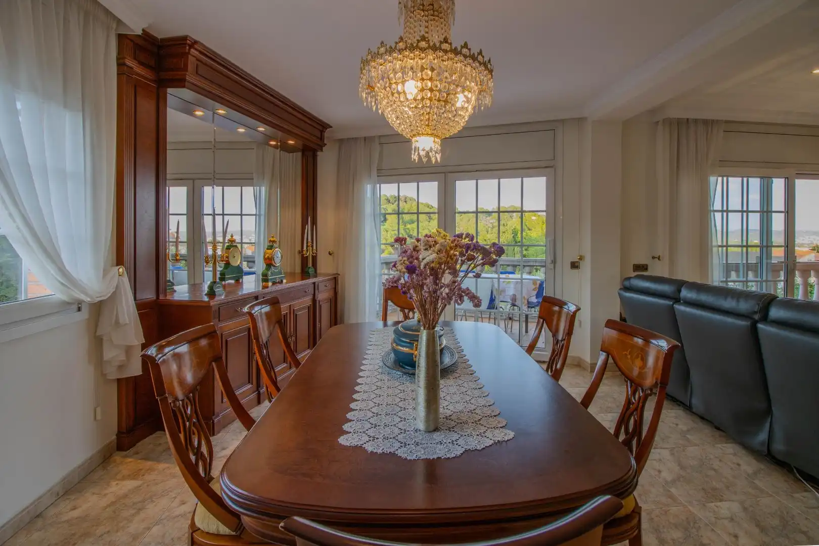 Comedor de Casa o chalet en venta en Esparreguera con Aire acondicionado, Calefacción y Jardín privado