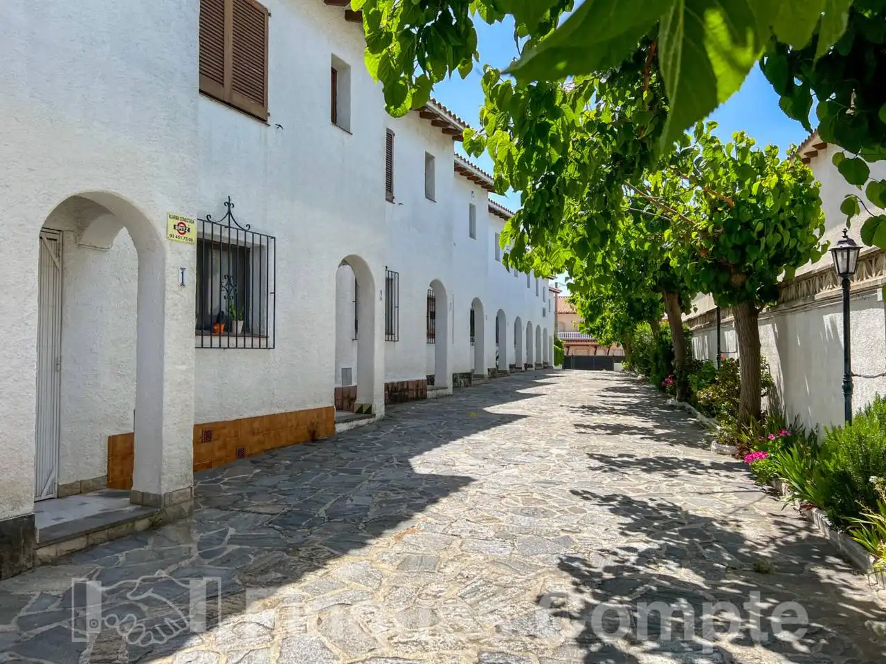 Exterior view of Detached homes for sale in Roda de Berà  with Air Conditioner, Heating and Private garden