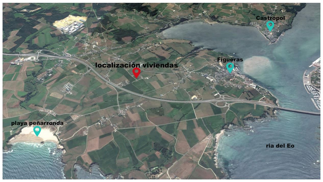Residencial en venda en Castropol