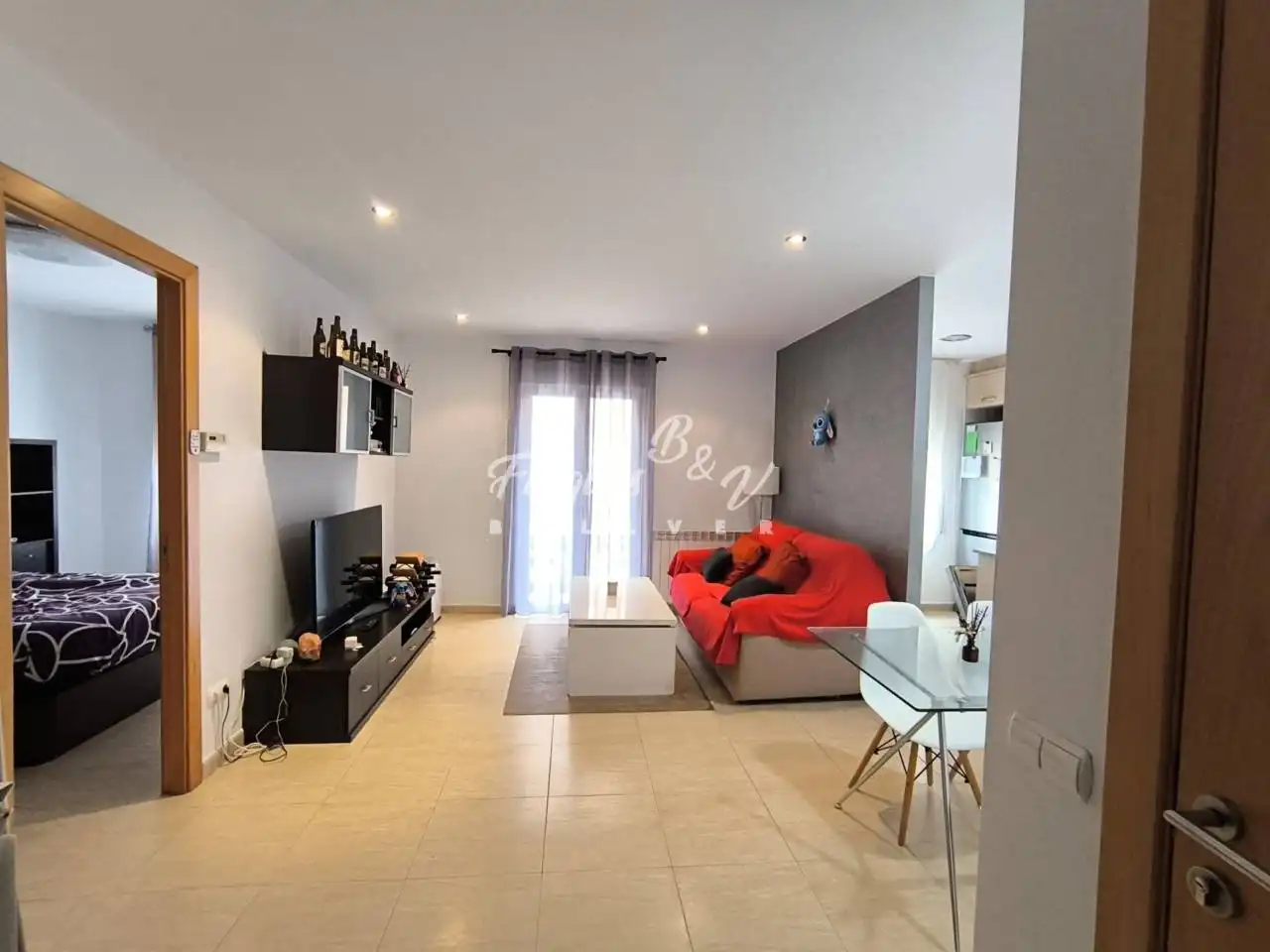 Sala de estar de Piso en venta en Manresa con Aire acondicionado, Calefacción y Trastero