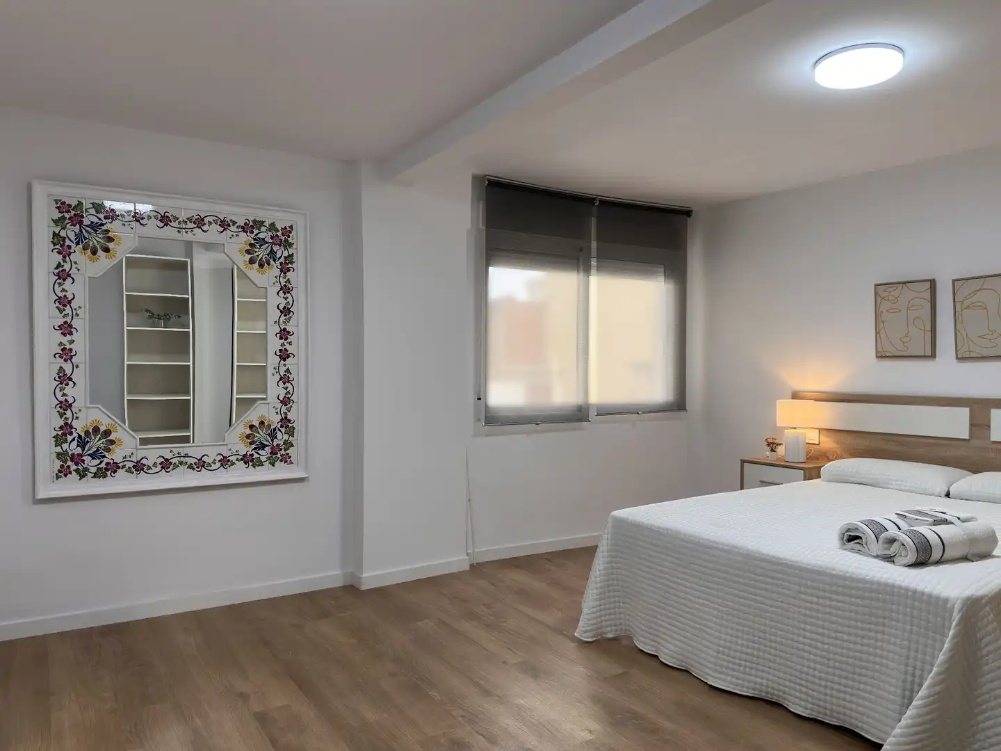 Schlafzimmer von Wohnung zum Verkauf in Albaida mit Heizung, Abstellraum und Möbliert