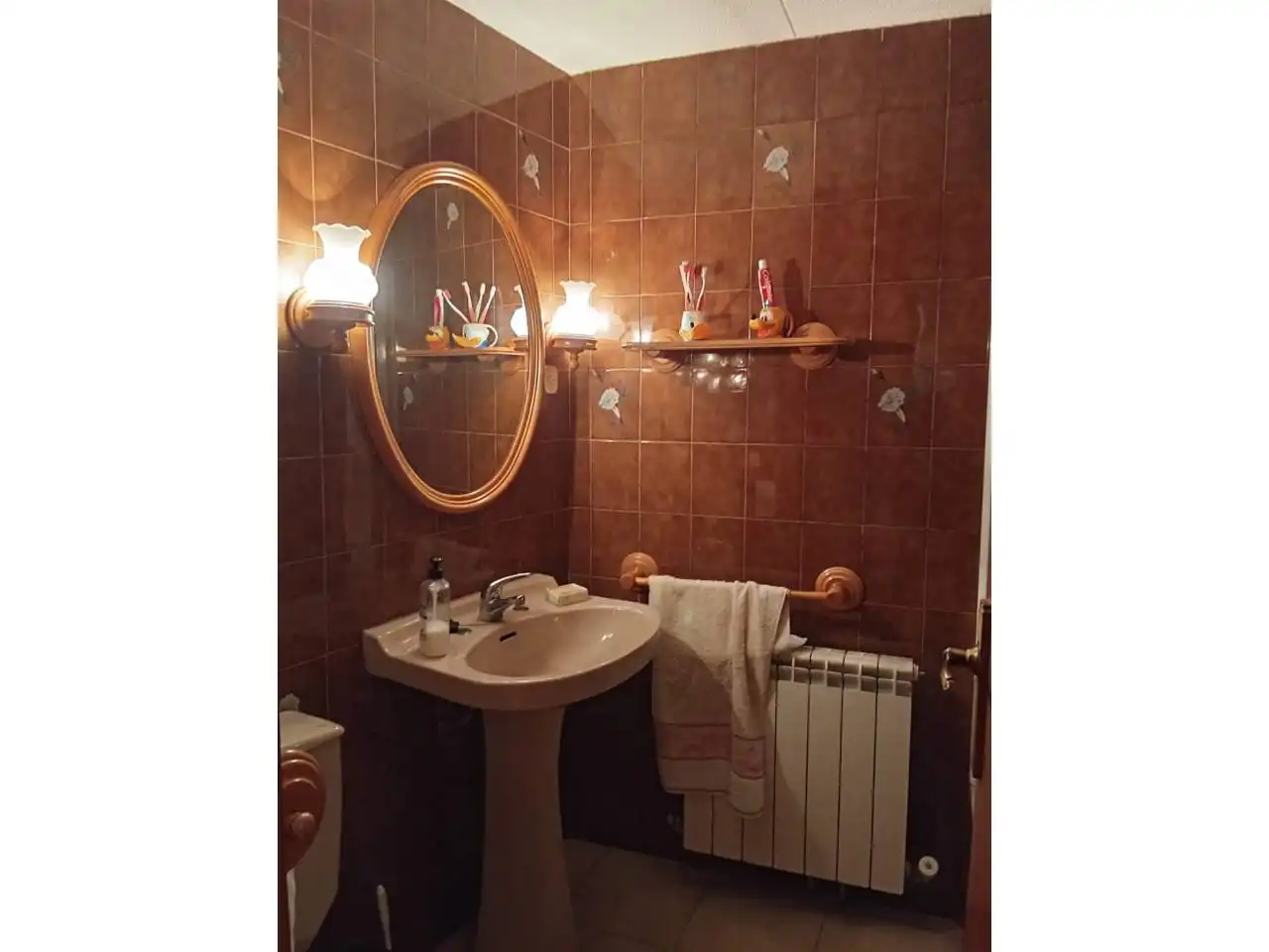 Baño de Casa o chalet en venta en Fonz con Calefacción, Terraza y Amueblado