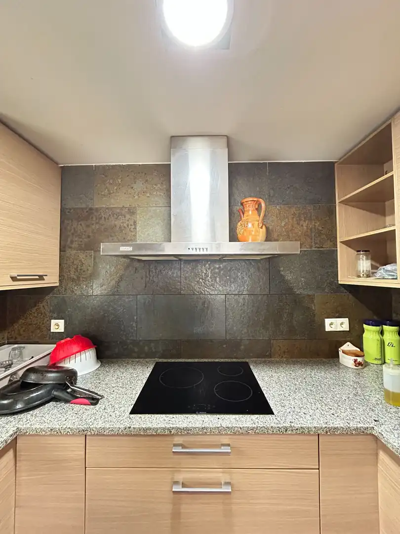 Cocina de Piso en venta en Santa Coloma de Farners con Aire acondicionado, Calefacción y Terraza