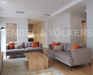 Living room of Apartment to rent in  Barcelona Capital  with Air Conditioner, Terrace and Balcony