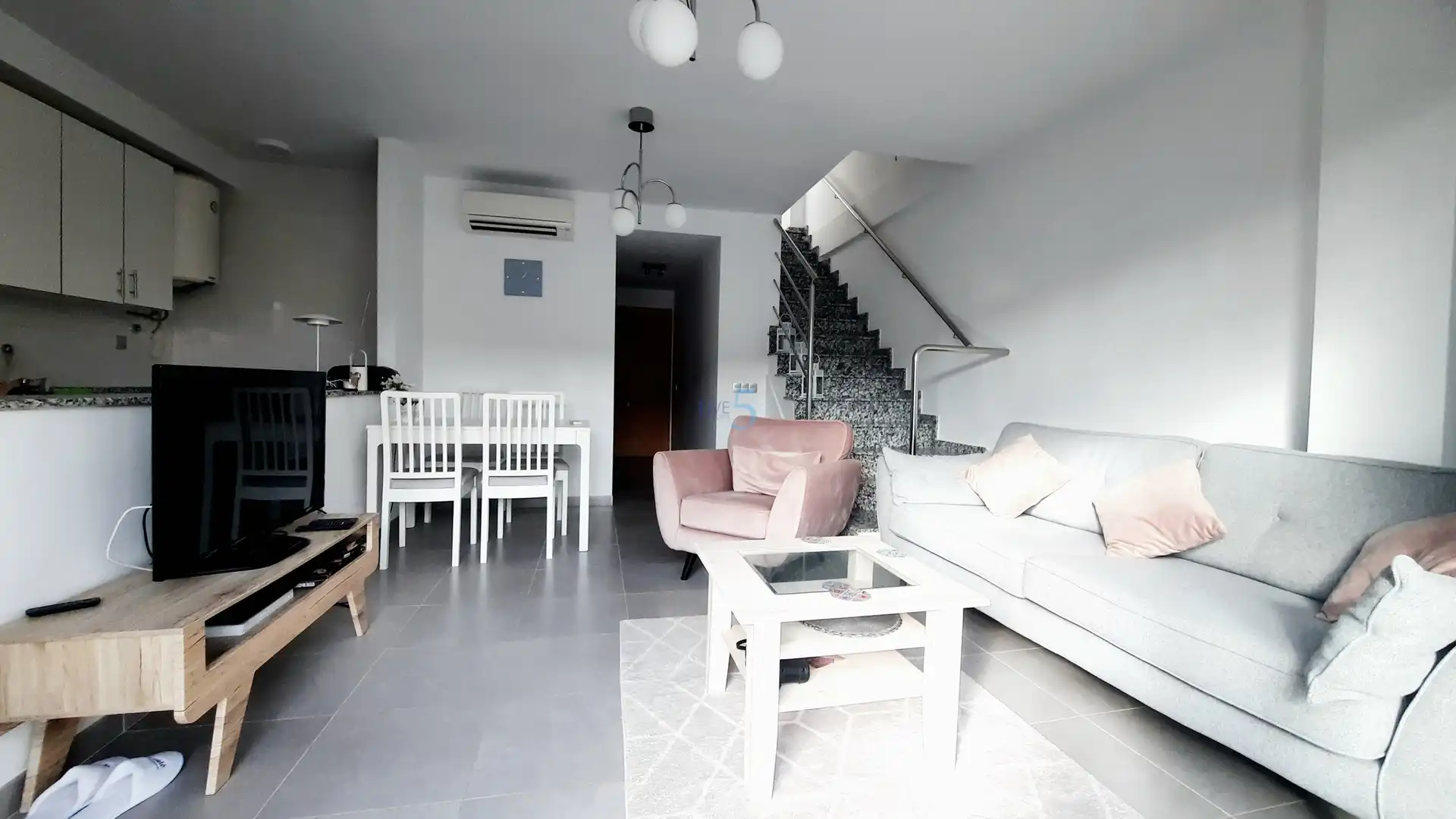 Living room of Flat for sale in Los Alcázares  with Air Conditioner, Heating and Swimming Pool