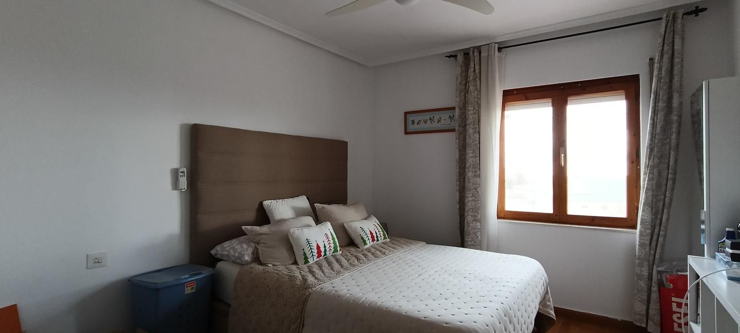 Bedroom of Flat for sale in Santovenia de la Valdoncina  with Heating, Parquet flooring and Terrace