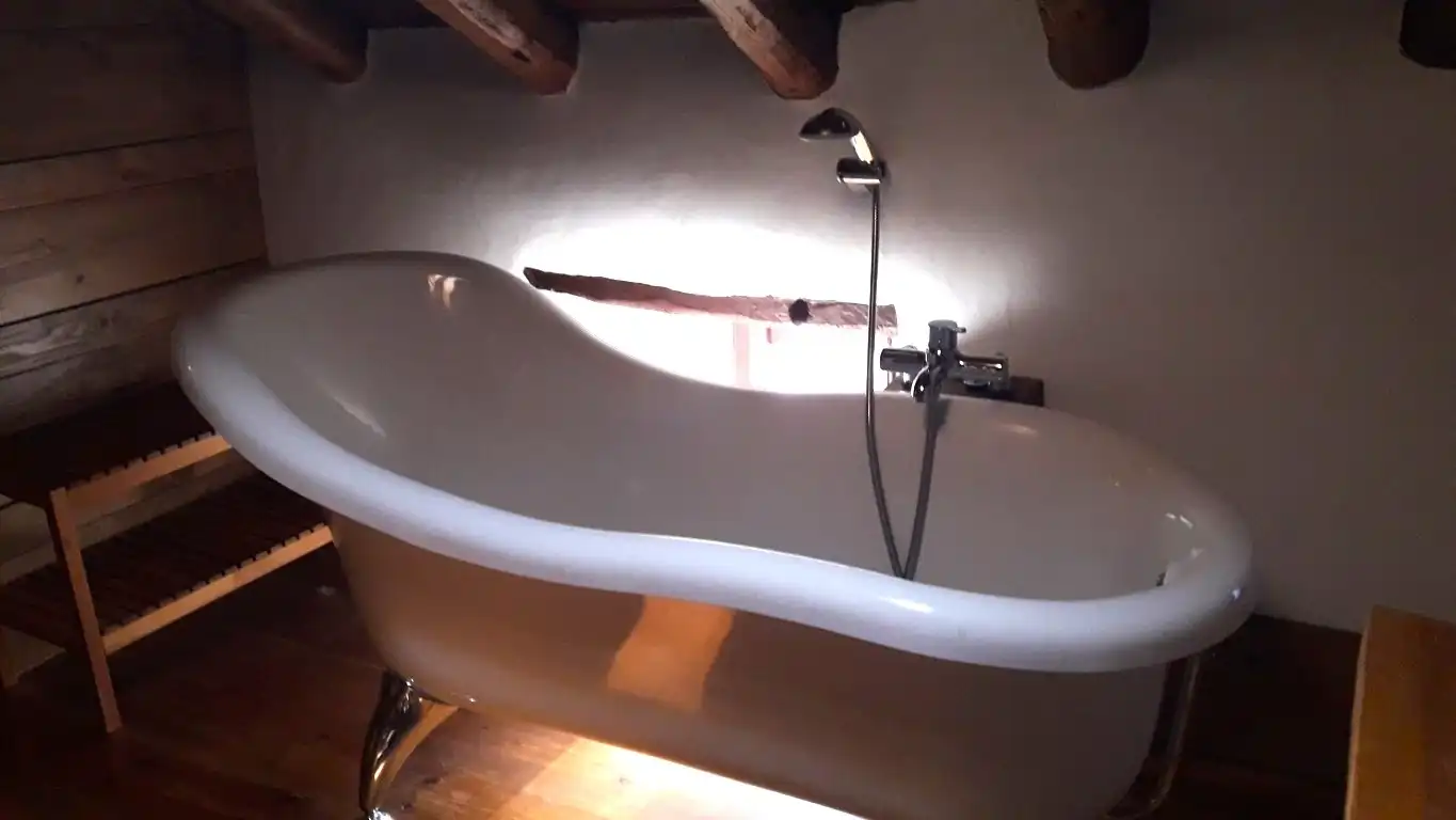 Bany de Dúplex en venda en Guils de Cerdanya amb Calefacció, Parquet i Traster