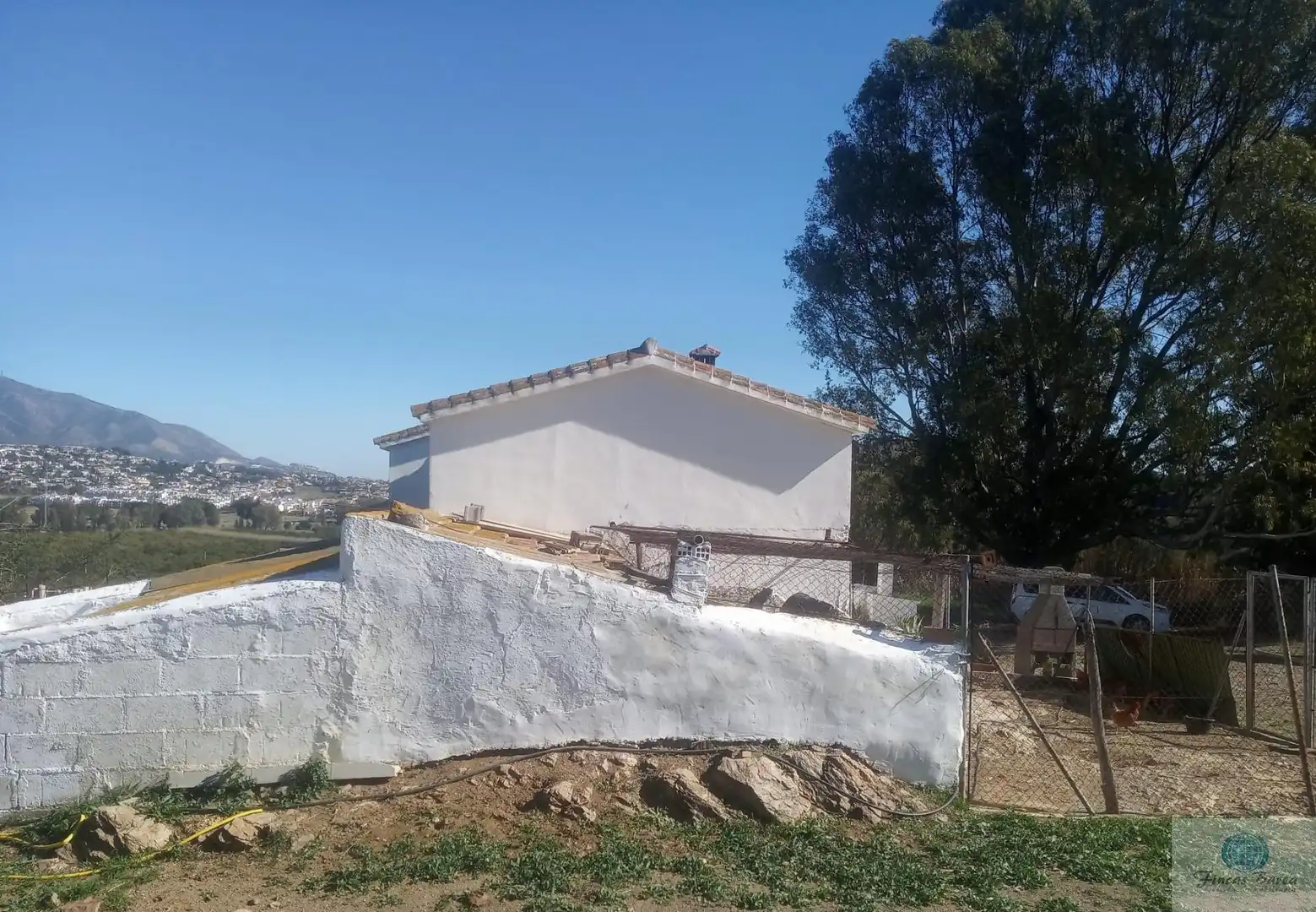 Vista exterior de Finca rústica en venda en Mijas