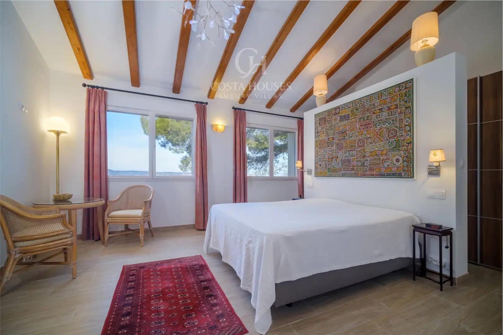 Bedroom of Houses for sale in Jávea / Xàbia  with Air Conditioner, Private garden and Terrace