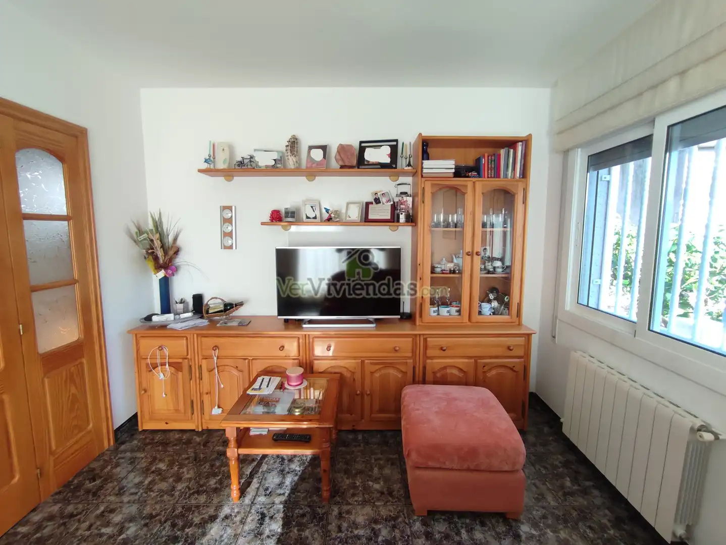 Sala de estar de Casa o chalet en venta en Vallirana con Aire acondicionado, Calefacción y Jardín privado