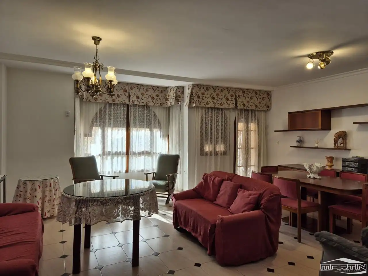 Living room of Flat for rent in Lucena  with Air Conditioner, Terrace and Storage room