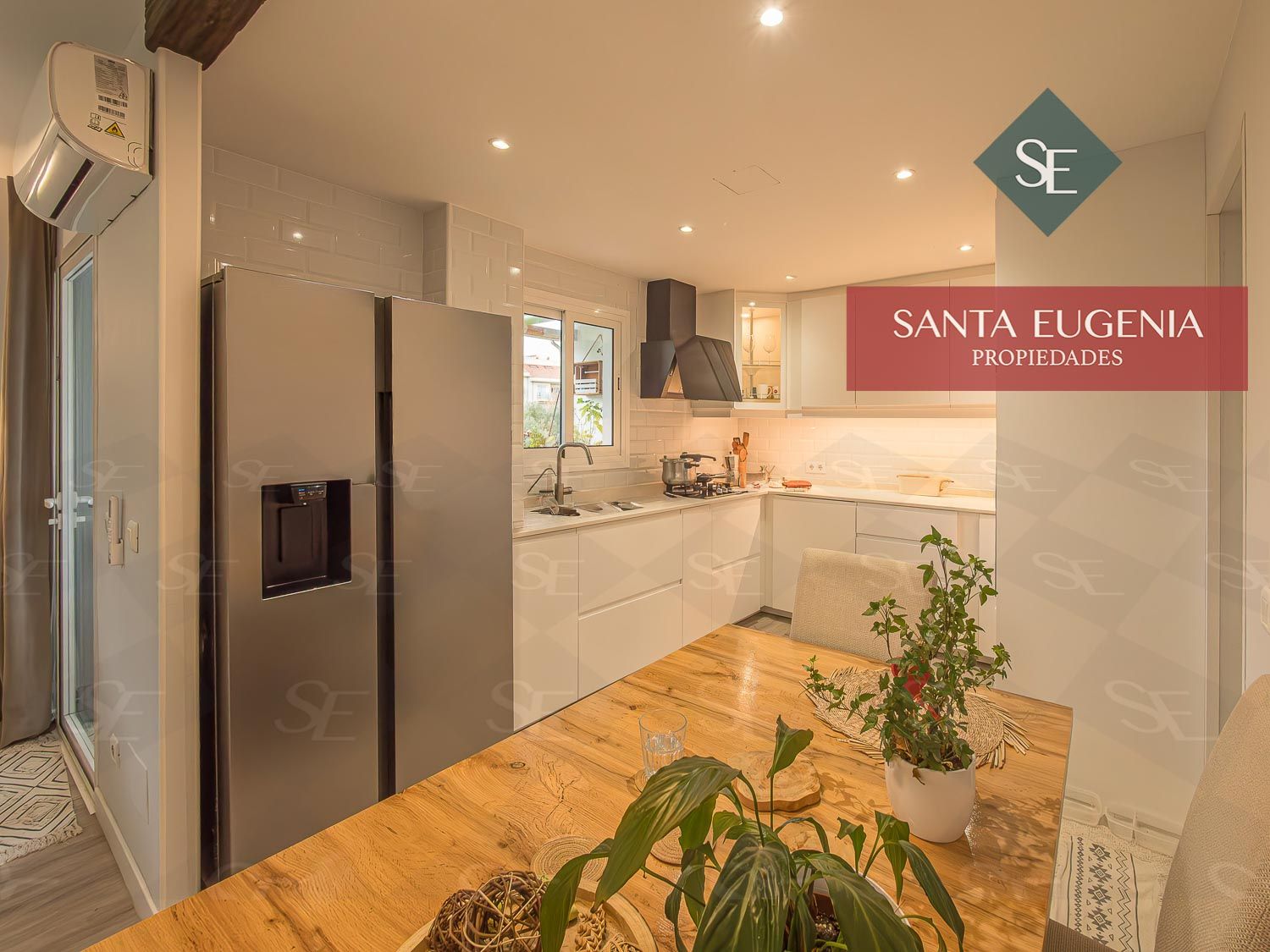 Kitchen of Flat for sale in Maó - Mahón  with Air Conditioner, Heating and Parquet flooring