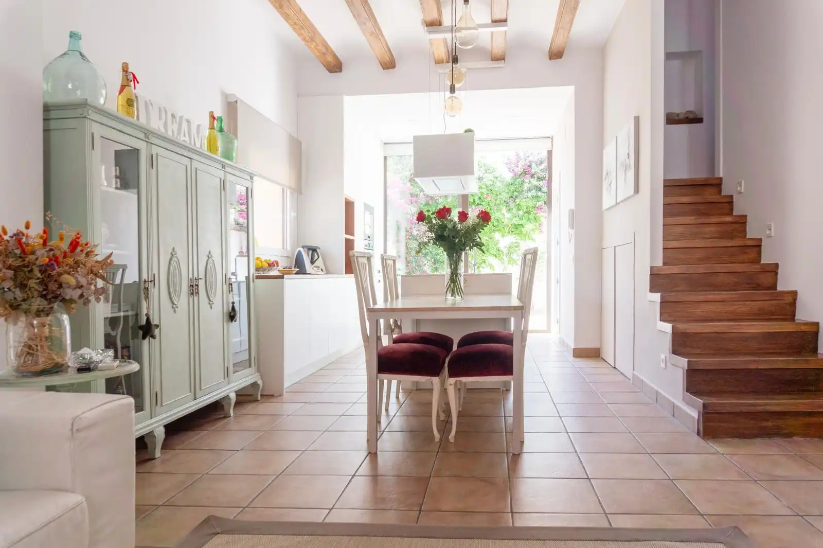 Dining room of Houses for rent in Santa Coloma de Cervelló  with Terrace