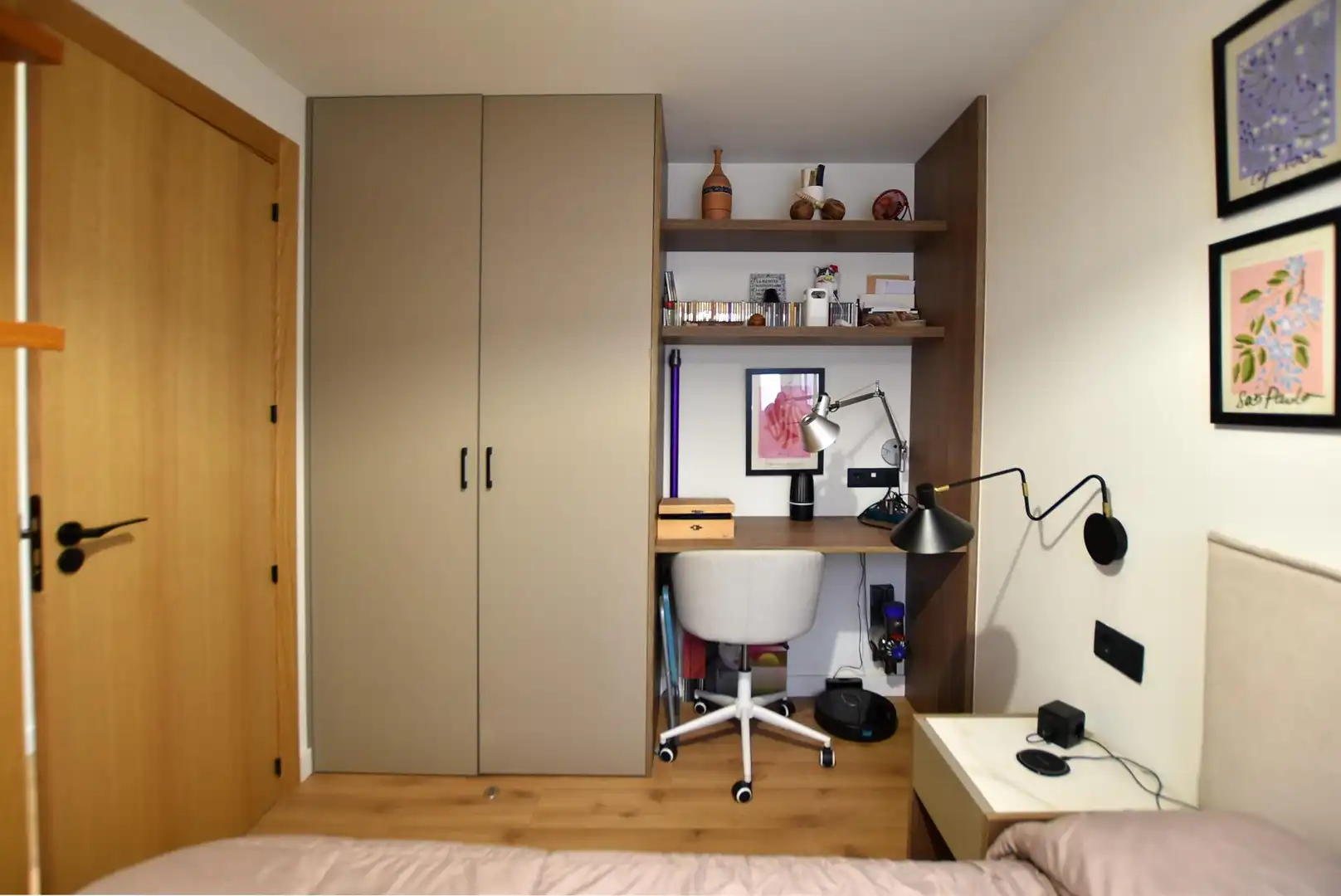 Schlafzimmer von Wohnung zur Miete in Granada mit Klimaanlage, Heizung und Terrasse