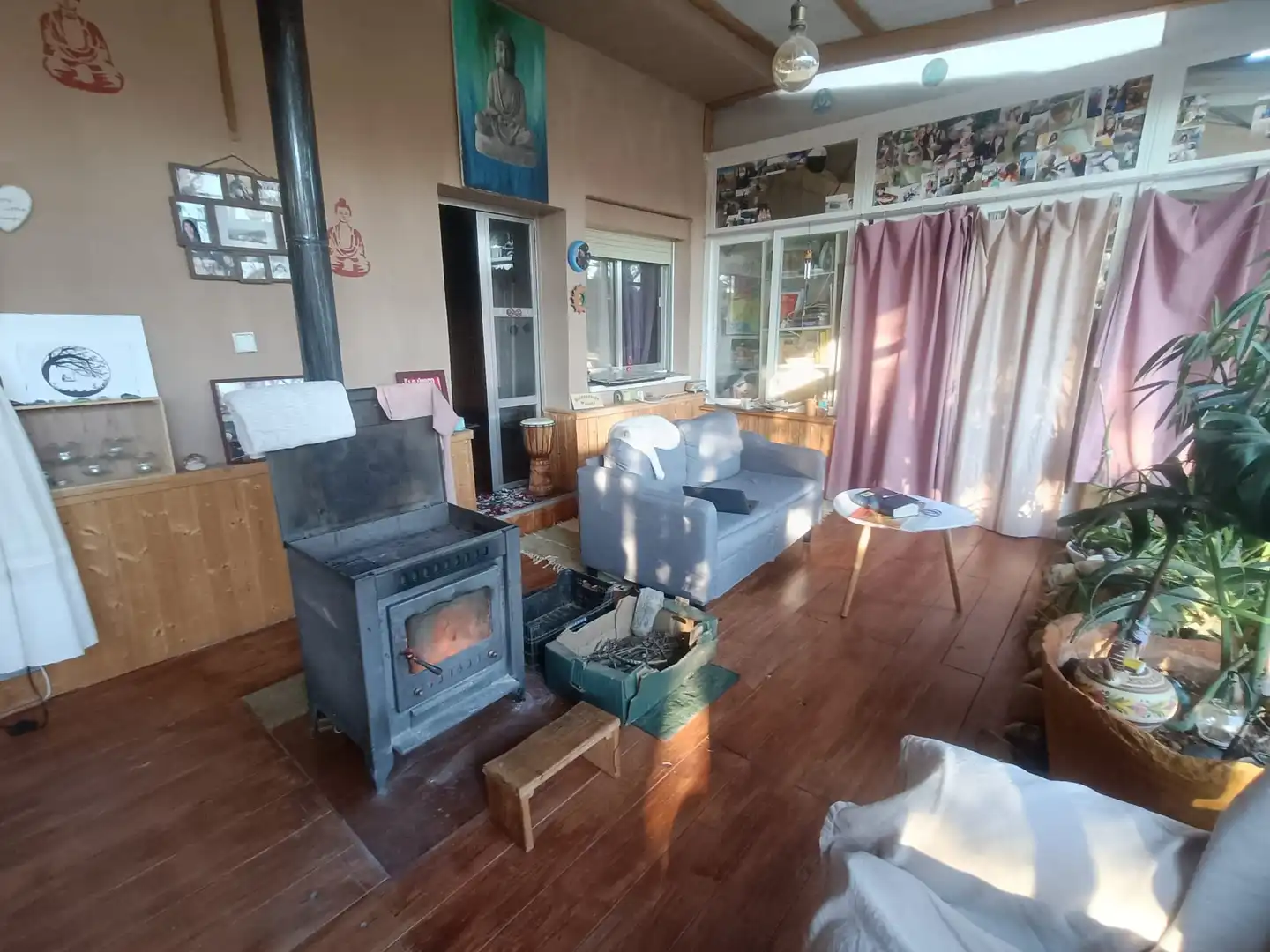 Sala de estar de Casa o chalet en venta en Carrión de Calatrava con Jardín privado, Trastero y Amueblado
