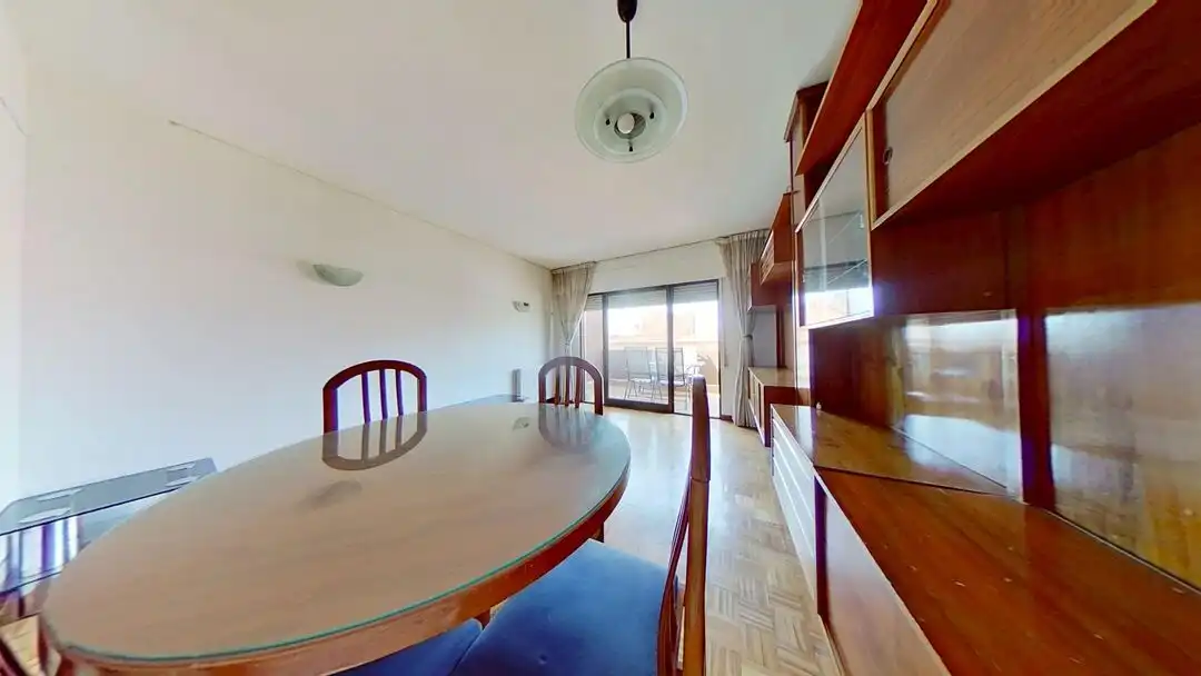 Comedor de Piso de alquiler en Madrid con Calefacción y Terraza