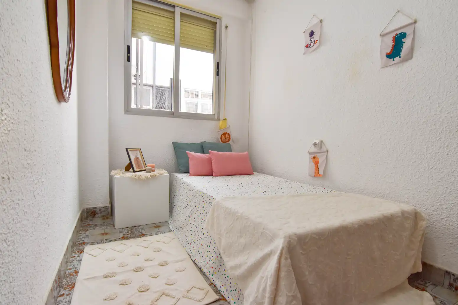 Schlafzimmer von Dachboden zum Verkauf in Valencia mit Klimaanlage, Heizung und Terrasse
