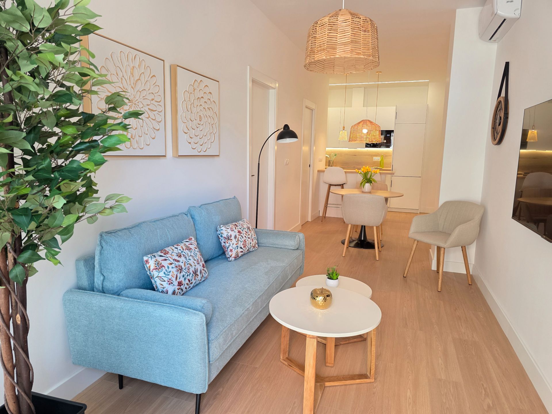 Sala de estar de Piso en venta en  Granada Capital con Aire acondicionado, Calefacción y Parquet