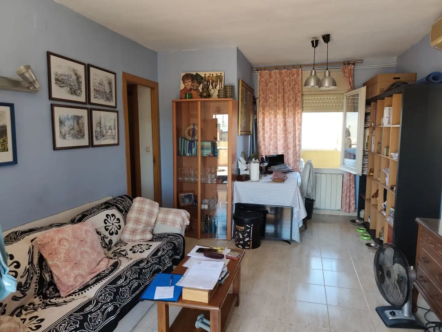 Sala de estar de Ático en venta en Salt con Aire acondicionado, Calefacción y Terraza