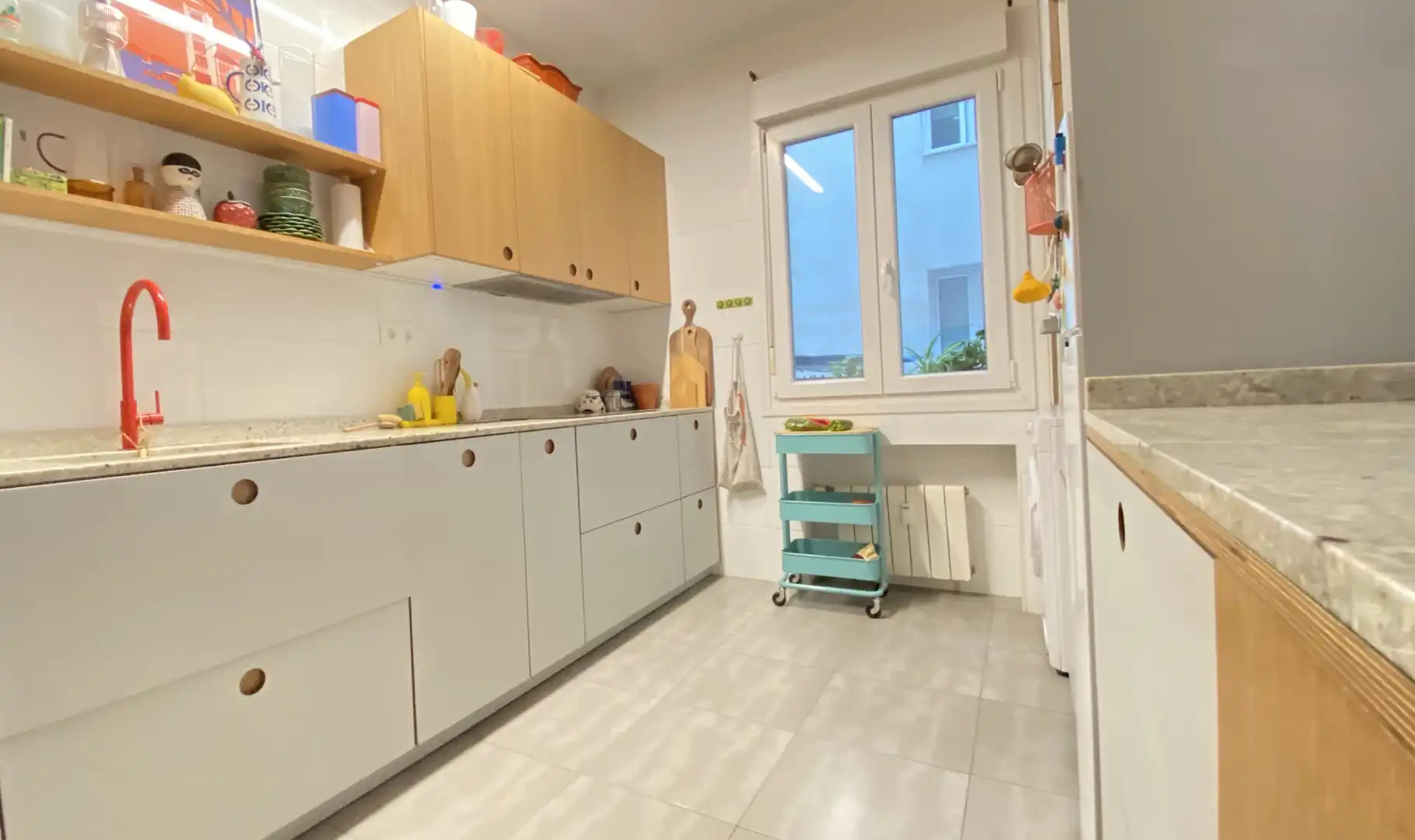 Cuina de Pis en venda en Bilbao  amb Calefacció i Moblat