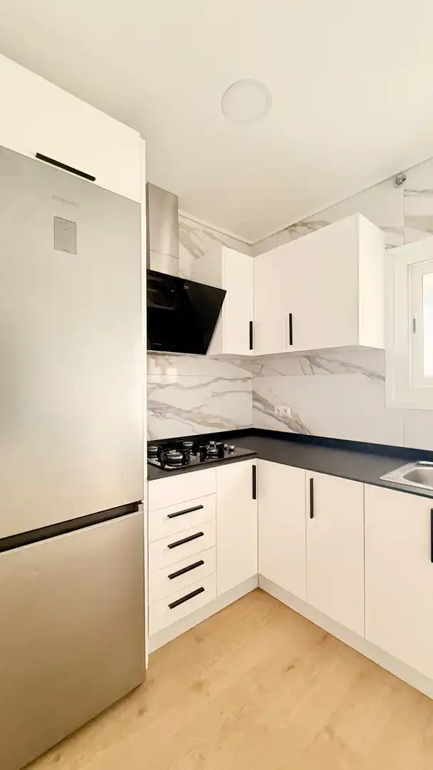 Kitchen of Attic for sale in Cunit  with Air Conditioner, Parquet flooring and Terrace