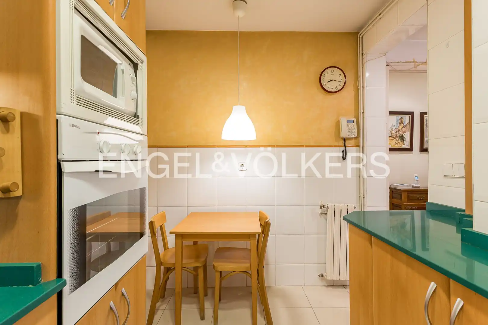 Kitchen of Flat for sale in Barcelona  with Heating and Parquet flooring