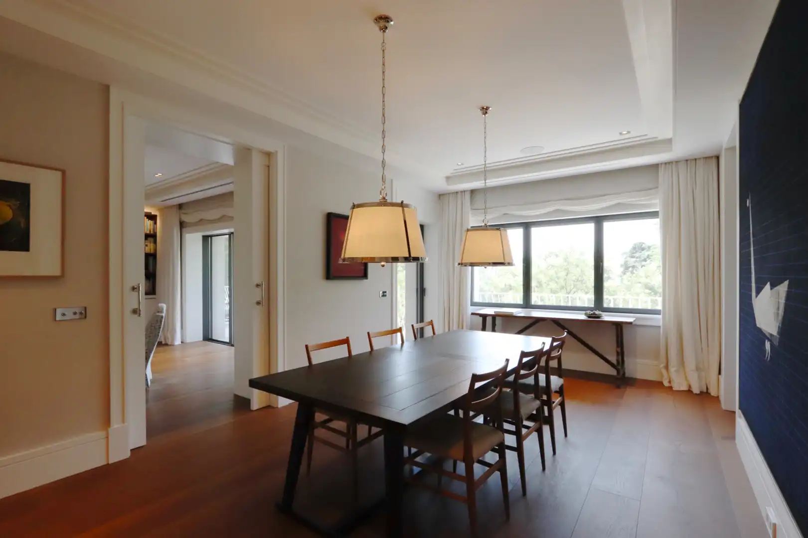 Dining room of Flat for sale in Madrid  with Air Conditioner, Heating and Parquet flooring