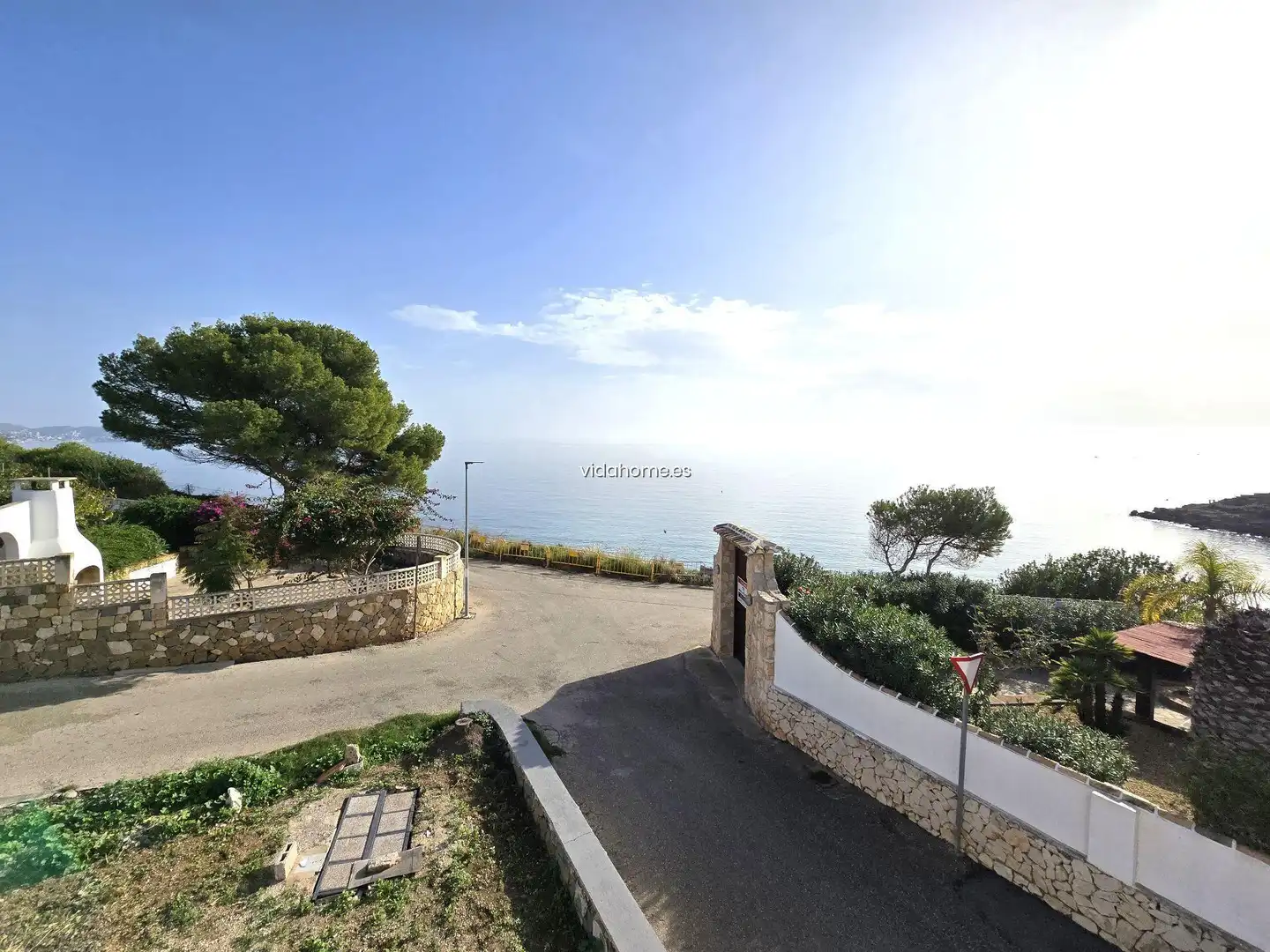 Vista exterior de Casa o xalet en venda en Calpe / Calp amb Jardí privat