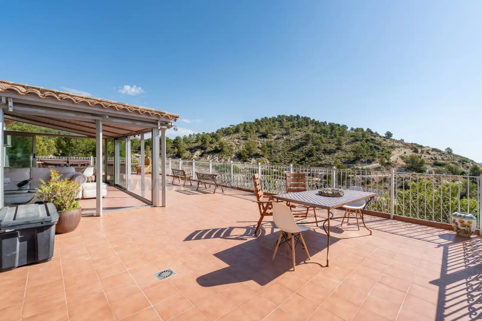 Terraza de Casa o chalet en venta en Relleu con Aire acondicionado, Jardín privado y Terraza