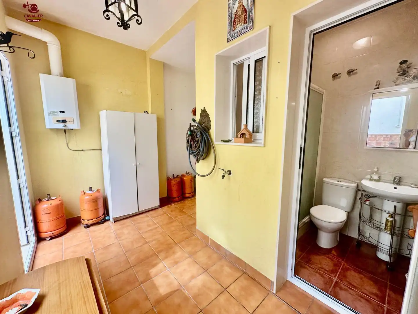 Cocina de Casa adosada en venta en Doña Mencía con Calefacción, Terraza y Trastero