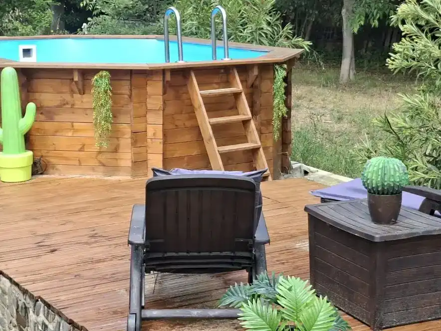 Piscina de Pis en venda en Cànoves I Samalús amb Aire condicionat, Jardí privat i Traster