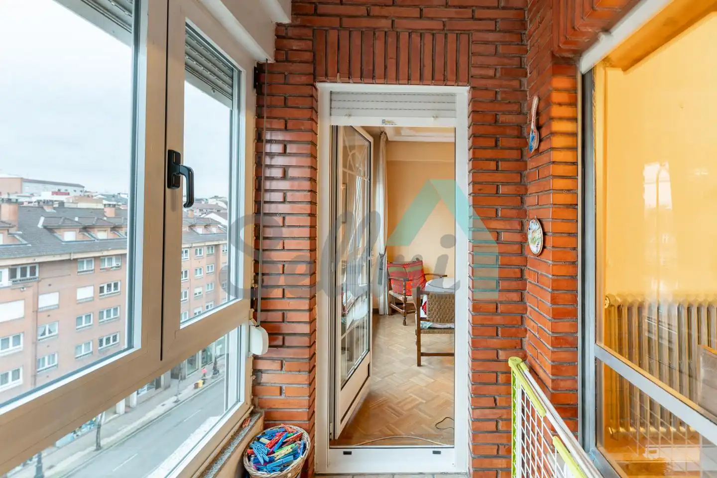 Terraza de Piso en venta en Oviedo  con Calefacción, Parquet y Terraza