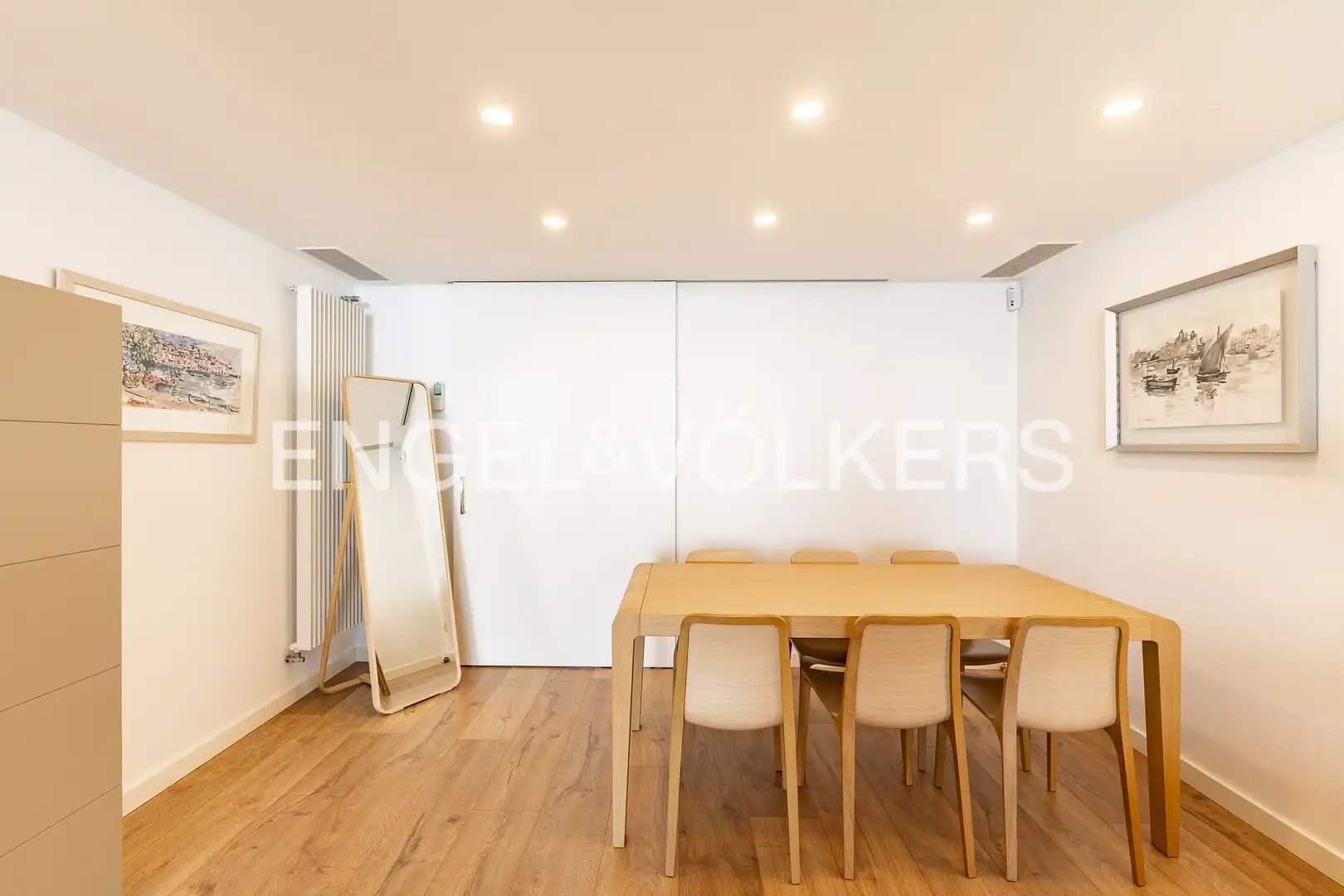 Comedor de Piso en venta en Caldes d'Estrac con Aire acondicionado, Calefacción y Jardín privado