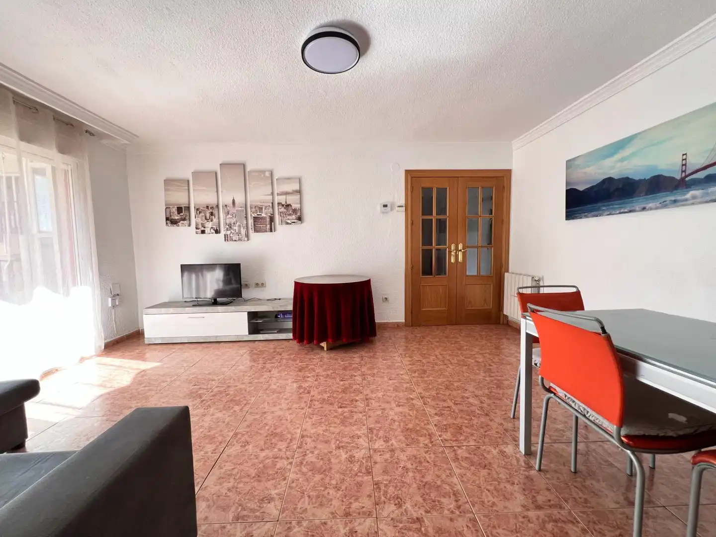 Sala d'estar de Pis de lloguer en Granada amb Aire condicionat, Calefacció i Moblat