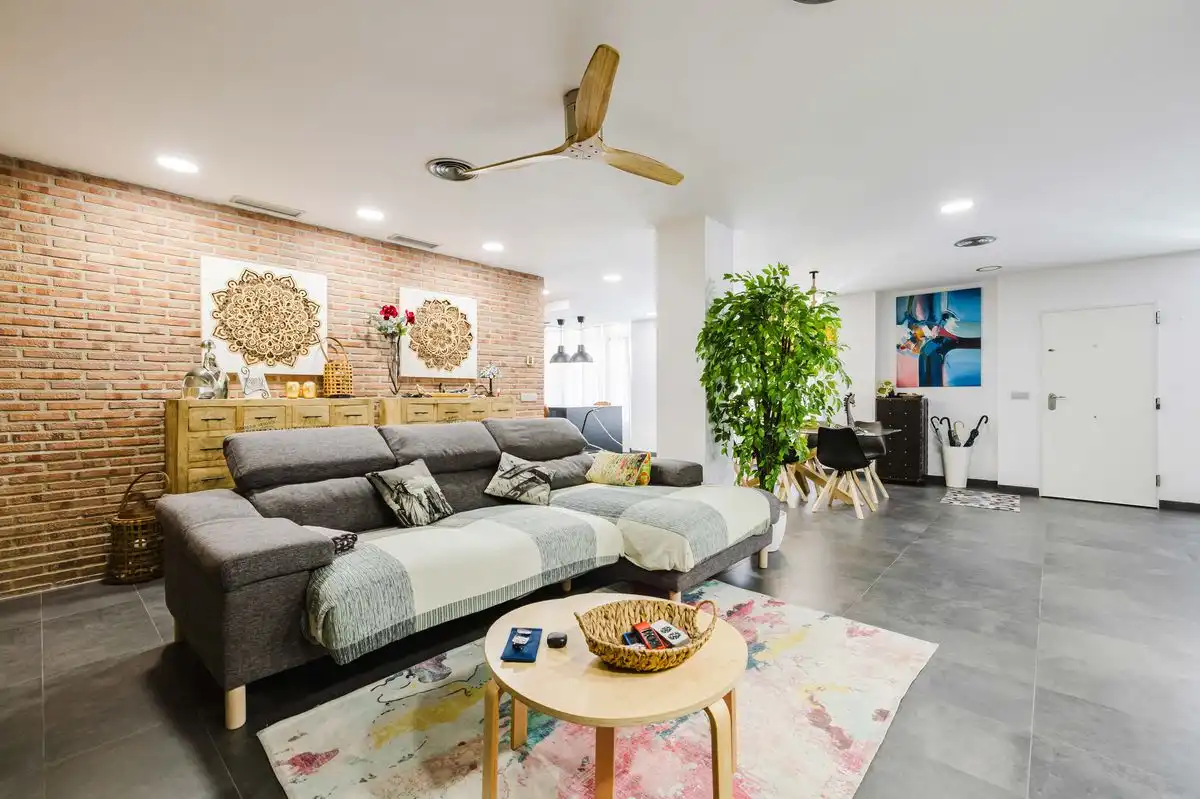 Sala d'estar de Loft en venda en Málaga amb Aire condicionat, Calefacció i Traster