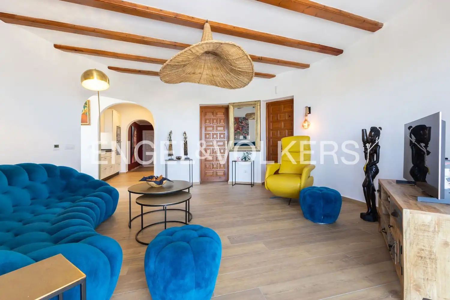 Living room of Houses for sale in Dénia  with Heating and Private garden