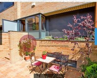 Terrace of Single-family semi-detached for sale in Palencia Capital