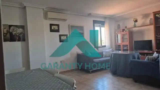 Living room of Flat for rent in Cáceres  with Air Conditioner and Furnished