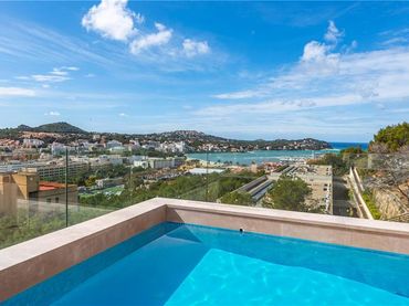 Attique avec piscine à vendre à Santa Ponça