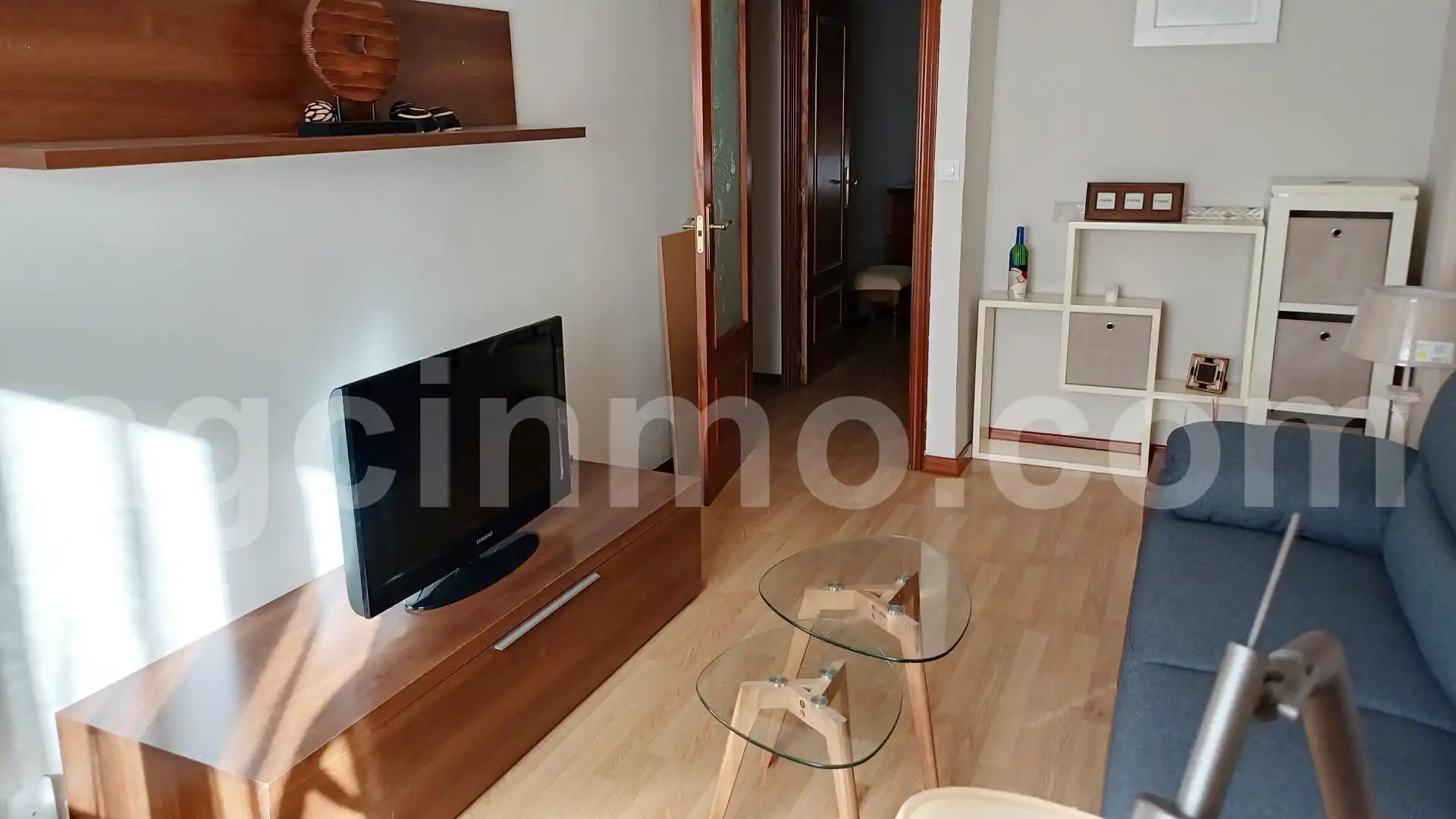 Wohnzimmer von Wohnung zur Miete in Valladolid Capital mit Heizung, Möbliert und Balkon