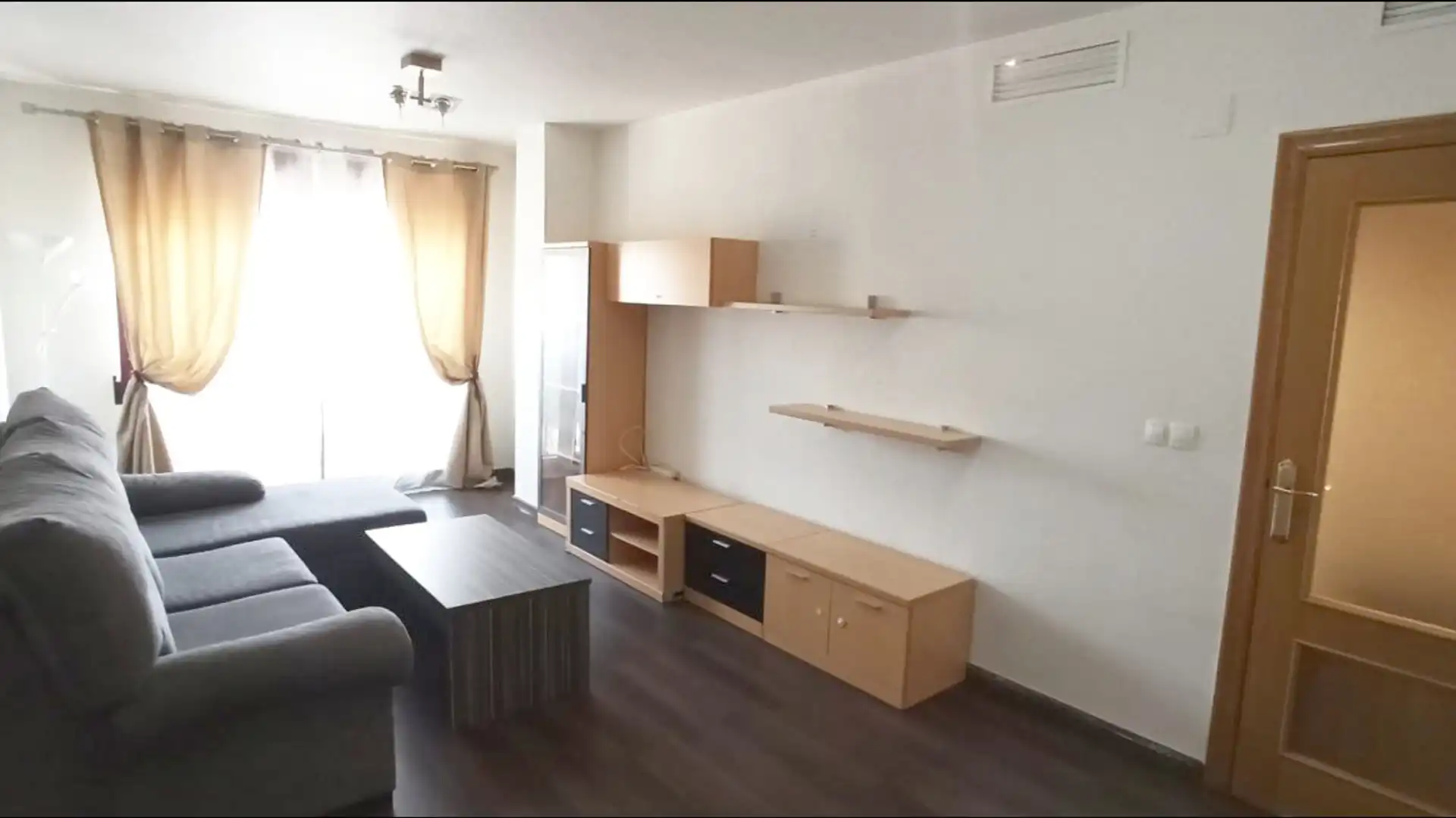 Living room of Flat for sale in  Murcia Capital  with Air Conditioner, Storage room and Furnished