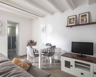 Sala d'estar de Apartament de lloguer en  Barcelona Capital amb Aire condicionat