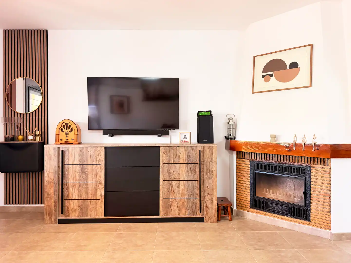 Sala d'estar de Casa adosada en venda en Calafell Residencial