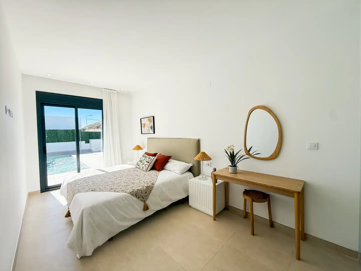 Bedroom of Houses for sale in Pulpí  with Air Conditioner, Private garden and Terrace