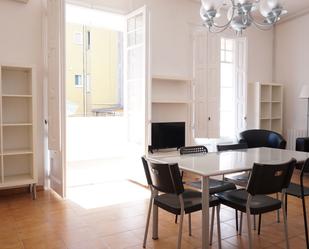 Dining room of Flat to rent in  Barcelona Capital  with Air Conditioner, Heating and Terrace