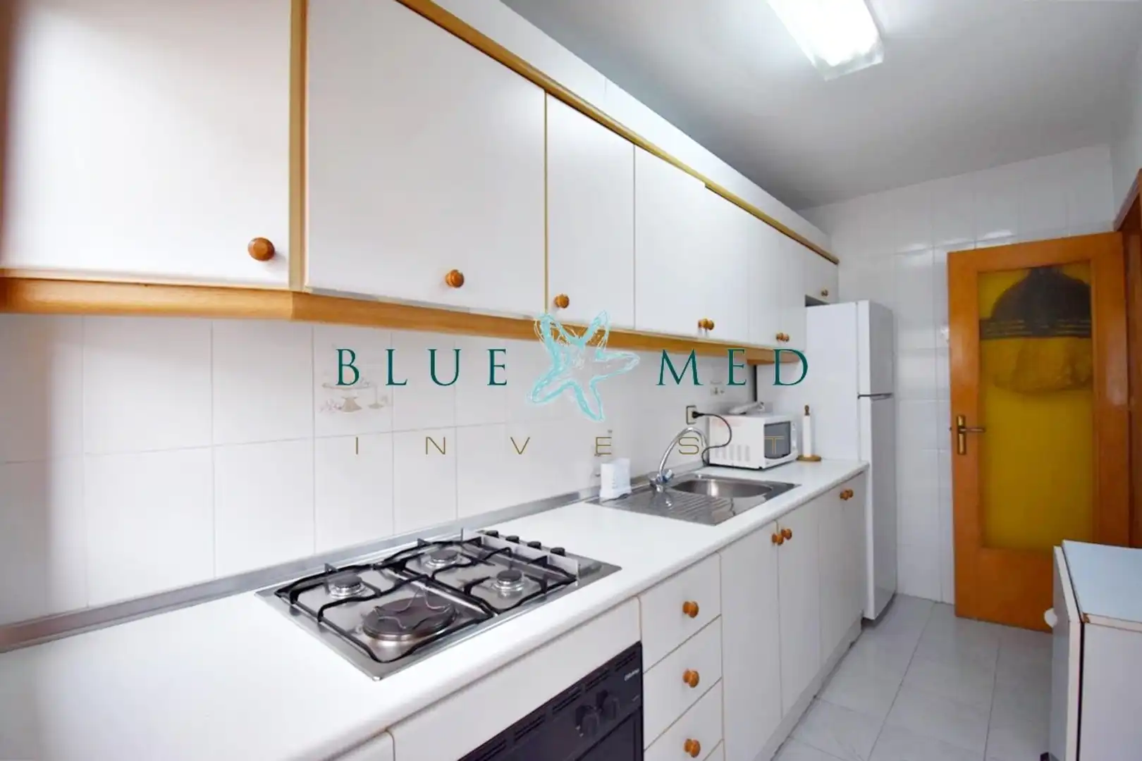Cocina de Dúplex en venta en Mazarrón con Jardín privado, Terraza y Amueblado